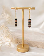 Natural Tourmaline Drop Earrings
