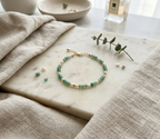 Aventurine & Freshwater Pearl Bracelet